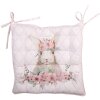 Clayre & Eef FEB29-1 Stoelkussen Schuim Roze 40x40x4 cm