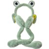 Juleeze JZCEW0015 oorwarmer kinderen met beweegbare oren groen