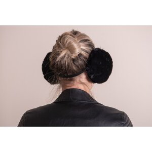 Juleeze JZEW0005Z Oorwarmer zwart 13 cm