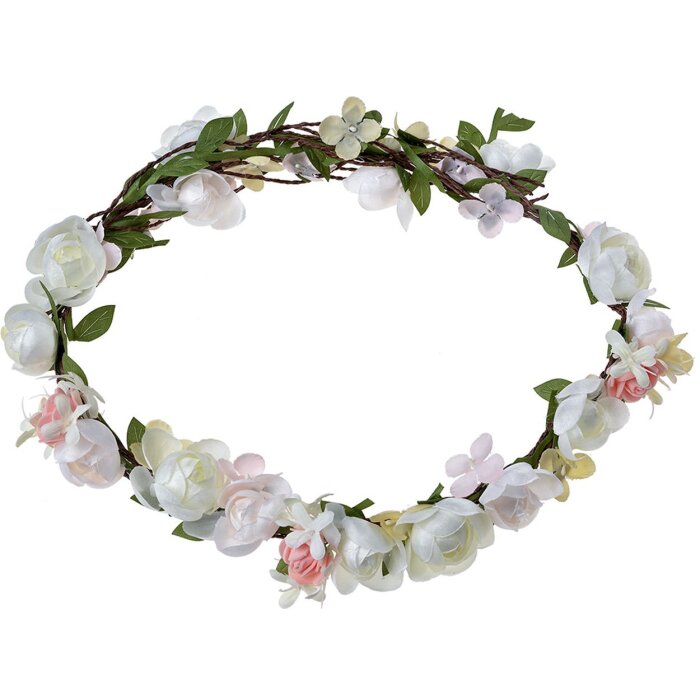 Juleeze JZHB0142 Haarband Dames Wit Groen