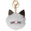 Juleeze JZKC0091 sleutelhanger witte kat