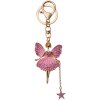 Juleeze JZKC0111 Metalen sleutelhanger roze