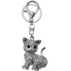 Juleeze JZKC0124 Sleutelhanger zilverkleurige kat