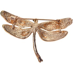 Juleeze JZPI0090 Broche libelle groen