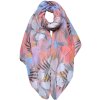 Juleeze JZSC0688P Sjaal Dames Patroon Roze 85x180 cm
