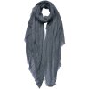 Juleeze JZSC0751DG Sjaal Dames Patroon Grijs 90x180 cm
