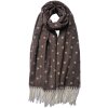 Juleeze JZSC0773CH Wintersjaal dames bruin 68x180 cm