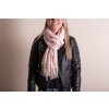 Juleeze JZSC0775P Wintersjaal dames roze 68x180 cm