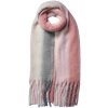 Juleeze JZSC0785P Sjaal Dames Patroon Roze 35x180 cm