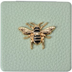Juleeze JZSP0007GR Handspiegel groen 6x6 cm