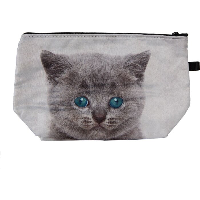Juleeze JZTB0048 Toilettas Grijs 22x13x18 cm
