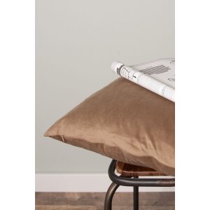 Clayre & Eef KTU021.001BR Kussenhoes bruin 45x45 cm