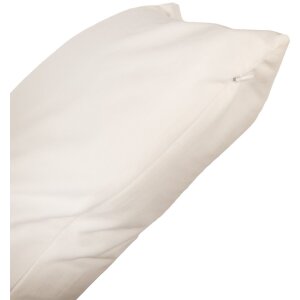 Clayre & Eef KTU021.001W Kussenhoes wit 45x45 cm