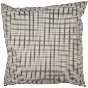 Clayre & Eef NPT20 Kussenhoes Beige Groen 45x45 cm