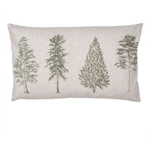 Clayre & Eef NPT36-2 Kussenhoes Boom Motief 30x50 cm...
