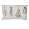 Clayre & Eef NPT36-2 Kussenhoes Boom Motief 30x50 cm Naturel Groen Beige