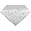 Clayre & Eef OLF01 Tafelkleed Vierkant Beige Groen 100x100 cm