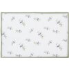 Clayre & Eef OLF40 Placemat 6 stuks Beige Groen 48x33 cm Katoen