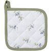 Clayre & Eef OLF45K Pannenlap Kind Beige Groen 16x16 cm