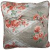 Clayre & Eef Q196.030 Kussenhoes Grijs Roze 50x50 cm