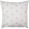 Clayre & Eef SWC24 Kussenhoes Roze 45x45 cm