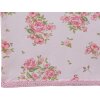 Clayre & Eef SWR64 Tafelloper Roze 50x140 cm