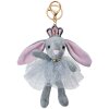 Clayre & Eef TW0578 Sleutelhanger Muis Grijs
