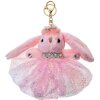 Clayre & Eef TW0586 Sleutelhanger Roze Konijn