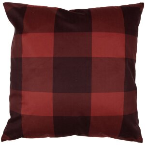 Clayre & Eef TX22 Kussenhoes Roodbruin 45x45 cm