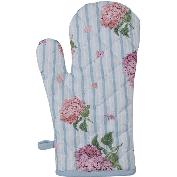 Clayre & Eef VTG44 Ovenwant Roze 18x30 cm katoen landelijke stijl