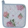 Clayre & Eef VTG45K Pannenlap Kind Beige Roze 16x16 cm Katoen Landelijke Stijl