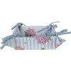 Clayre & Eef VTG47 Broodmand Roze 35x35x8 cm Landelijke stijl Katoen