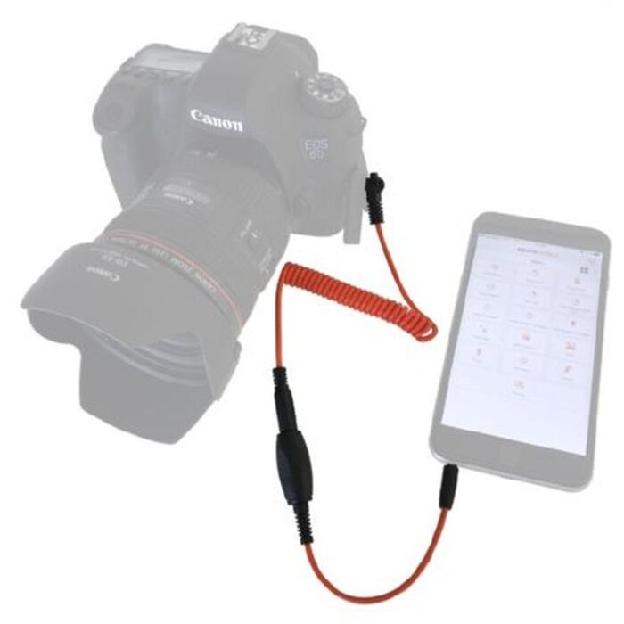 Miops smartphone afstandsbediening MD-C2 met C2 kabel voor Canon