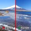 Marumi DHG Circ. Pola Filter 62 mm voor sterke kleuren en contrasten