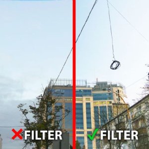 Marumi EXUS Circ. Polafilter 72 mm voor buitenfotografie