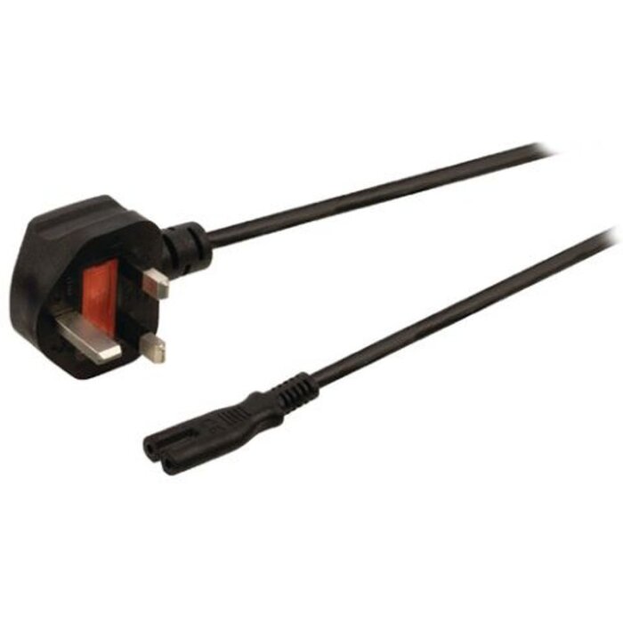 Falcon Eyes voedingskabel C7 met UK adapter 5m