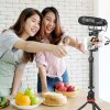 Boya BY-BM2021 supercardioïde richtmicrofoon met schokbevestiging voor camera en smartphone