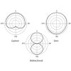 Boya BY-M1000 grootmembraan condensatormicrofoon popfilter antischokbevestiging