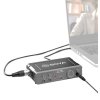 Boya BY-AM1 tweekanaals audiomixer fantoomvoeding USB-voeding