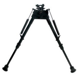 Conische Bipod Wapensteun 15-22cm Zwart Verstelbaar