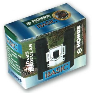 Konus Verrekijker Basic 10x25 Compact en Licht Zwart