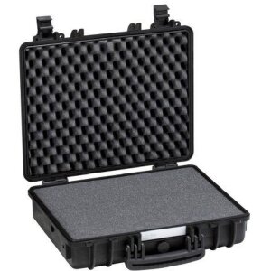 Explorer Cases 4412HL.B Transportkoffer met schuimrubber zwart 445x345x125 mm