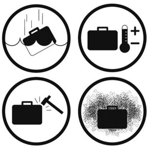 Explorer Cases 4412HL.B Transportkoffer met schuimrubber zwart 445x345x125 mm