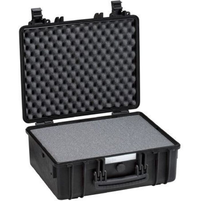 Explorer Cases 4419HL.B Transportkoffer met schuimrubber zwart 445x345x190 mm