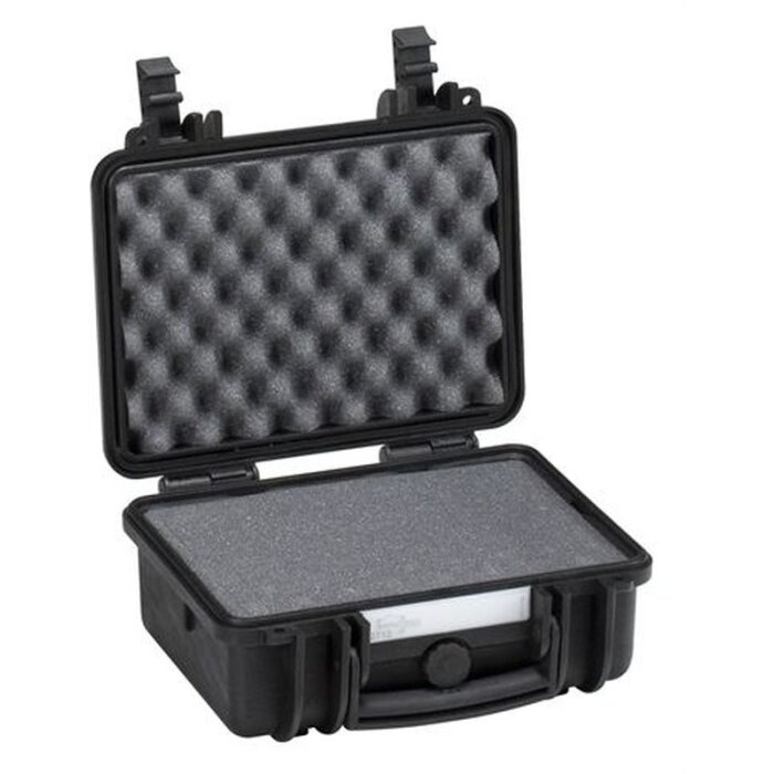 Explorer Cases 2712HL.B Transportkoffer met schuimrubber zwart 276x200x120 mm
