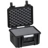 Explorer Cases 2717HL.B Transportkoffer met schuimrubber zwart 276x200x170 mm