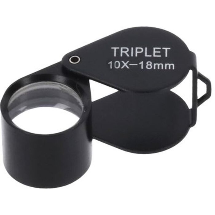 Byomic vouwloep triplet BYO-IT1018 10x18mm - Nauwkeurige vergroting