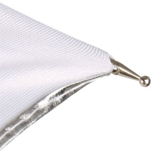 Falcon Eyes reflex paraplu UR-32S zilver-wit 80 cm
