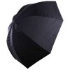 Falcon Eyes reflecterende paraplu UR-32WB wit-zwart 80 cm