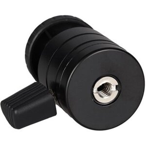 Falcon Eyes Mini Balhoofd Zwart MPH-2 1/4" en 3/8" schroefdraad